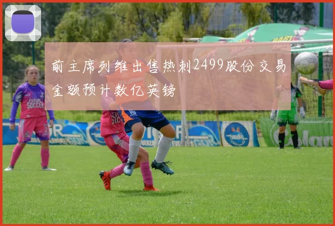 前主席列维出售热刺2499股份交易金额预计数亿英镑